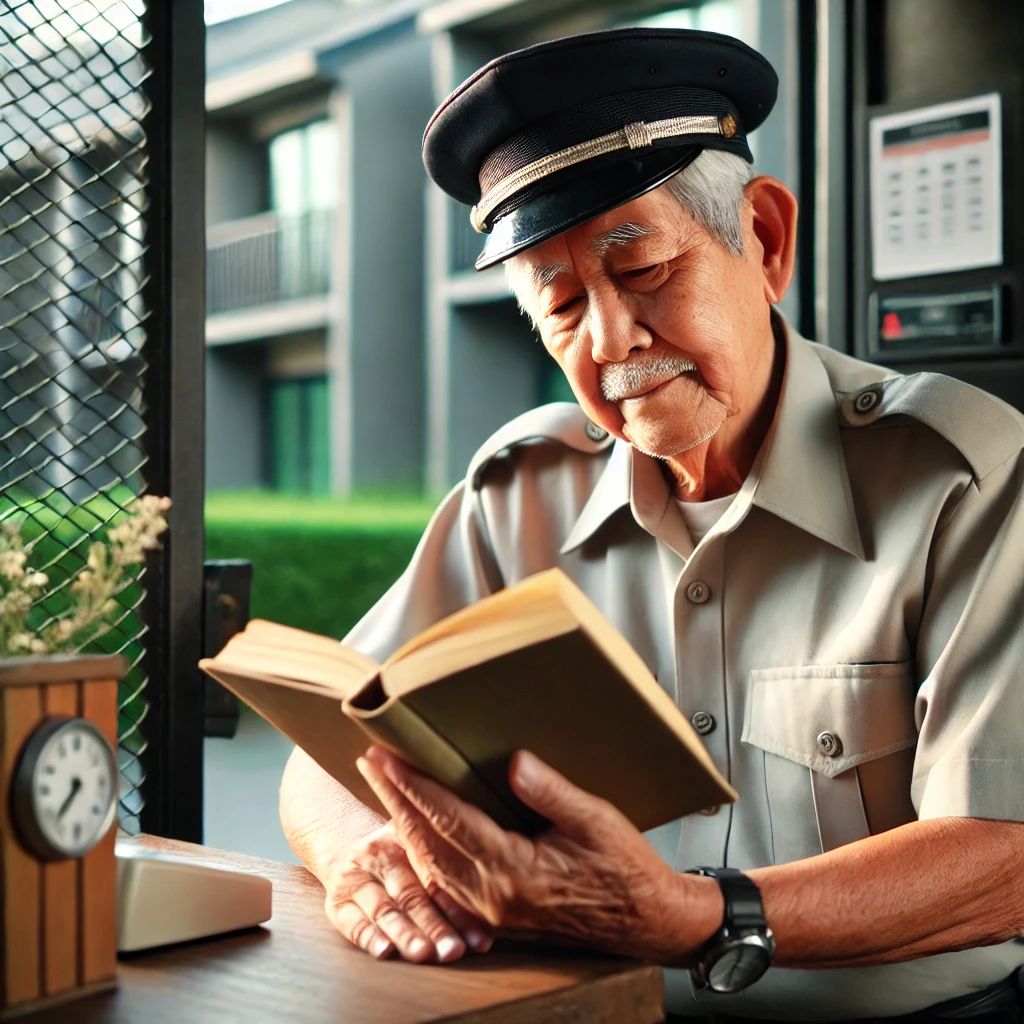 پیرمرد کتابخوان